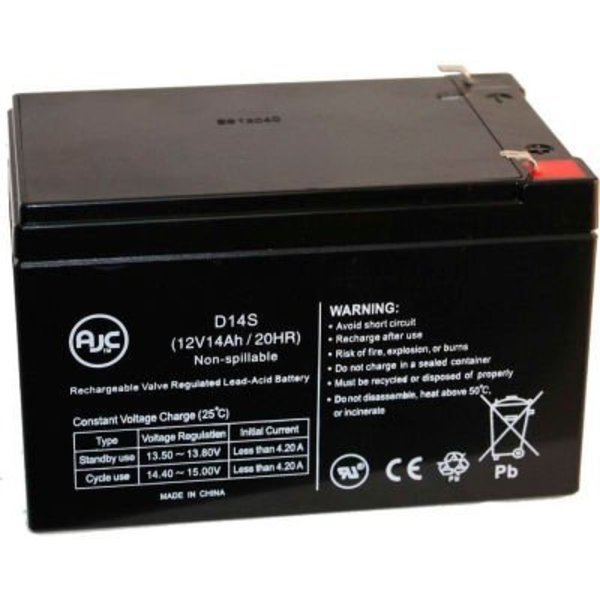 Battery Clerk AJC® Pride Mobility Go-Chair 12V 14Ah Scooter Battery Go-Chair-Pride-Mobility-12V-14Ah-SB